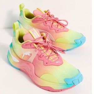 Puma for Free People movement tye dye sneakers